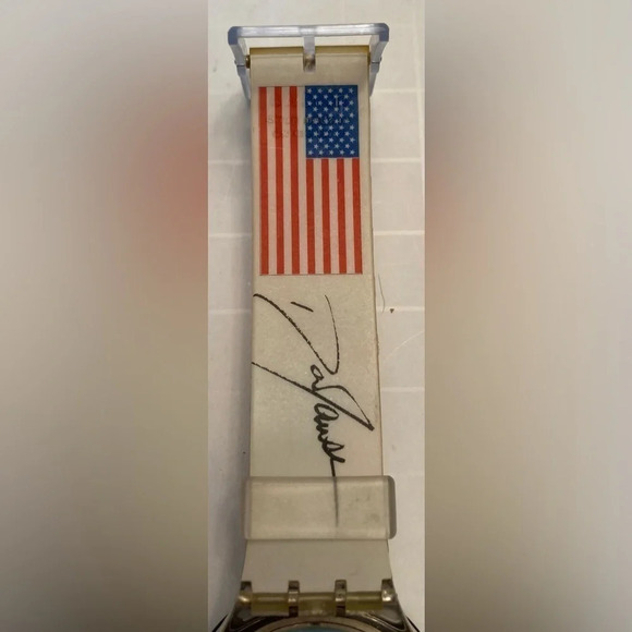 SWATCH Watch Vintage 1996 Atlanta Olympics Dan Jansen Limited Edition Unisex - Picture 6 of 10